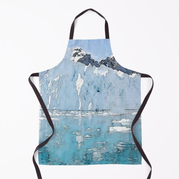 Item preview, north and south pole, snow on mountains and ice in sea designed and sold by AA-designstore.