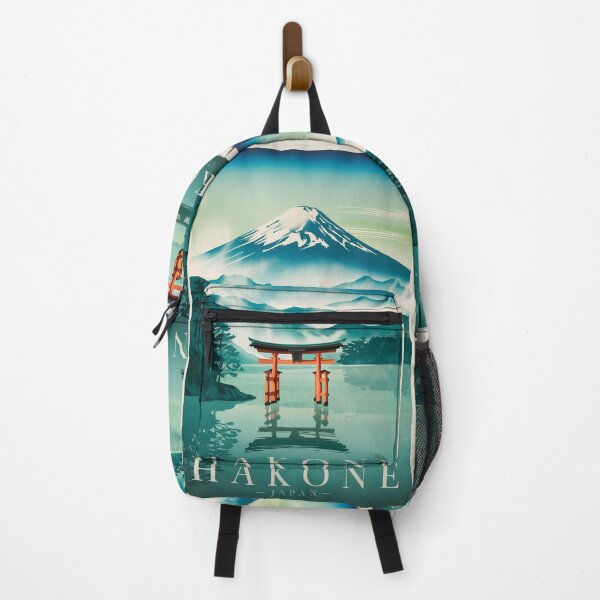 Item preview, Hakone Vintage Travel Poster designed and sold by TravelerRat.