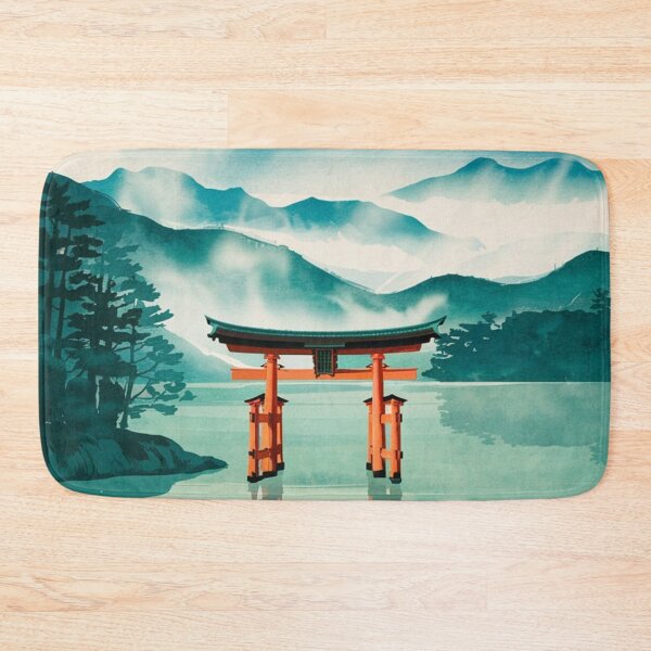 Item preview, Hakone Vintage Travel Poster designed and sold by TravelerRat.