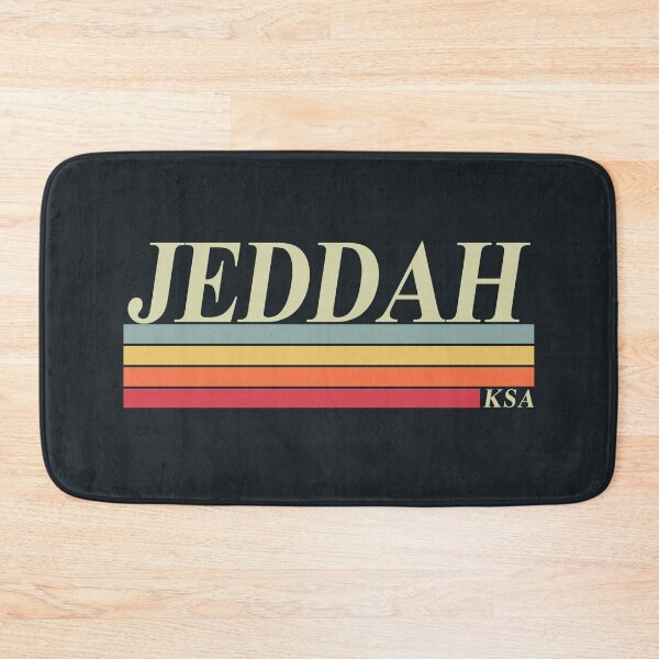 Item preview, Jeddah Retro Saudi Arabia Design designed and sold by Mo5tar.