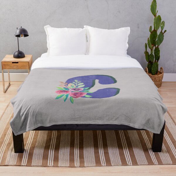 Aperçu de l'œuvre Motif floral monogramme C créée et vendue par Abbybub.