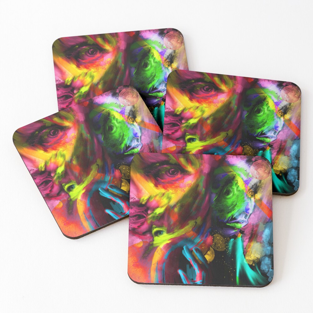 Item preview, Coasters (Set of 4) designed and sold by Alex-Rtist.