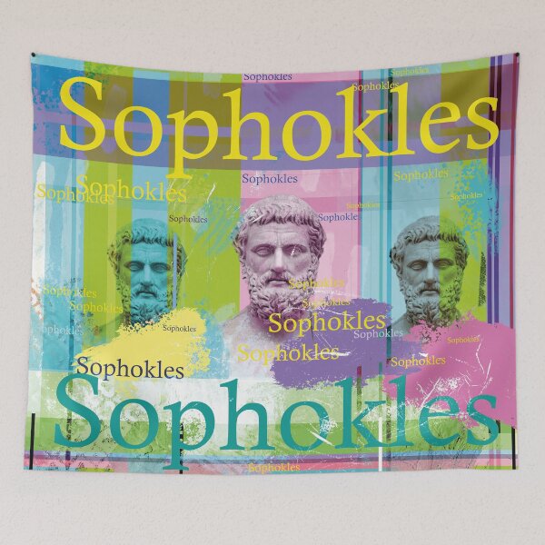 Item preview, Sophocles Portrait designed and sold by Mauswohn.