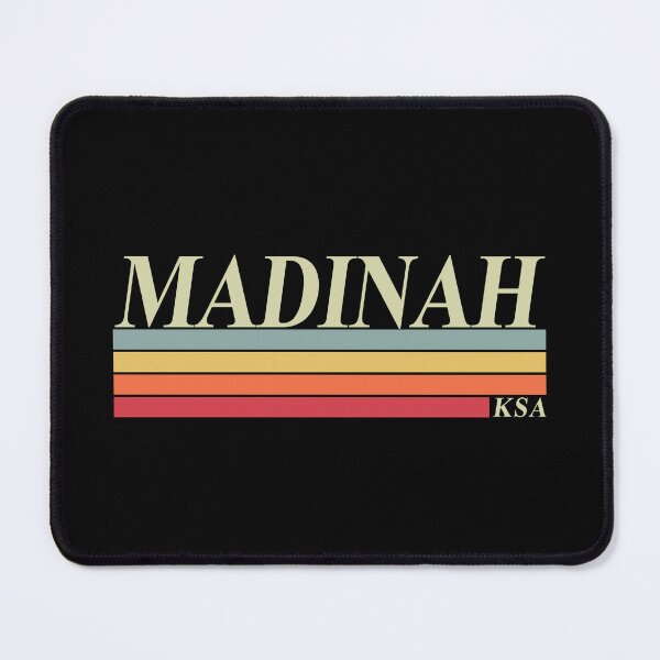 Item preview, Madinah Retro Saudi Arabia Design designed and sold by Mo5tar.