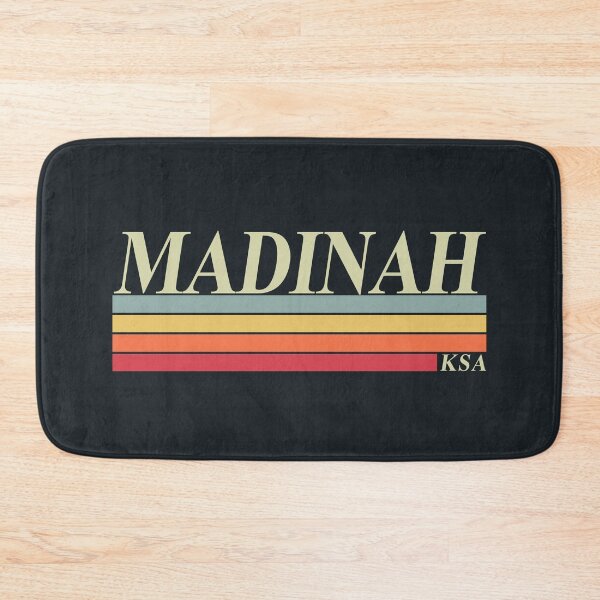 Item preview, Madinah Retro Saudi Arabia Design designed and sold by Mo5tar.