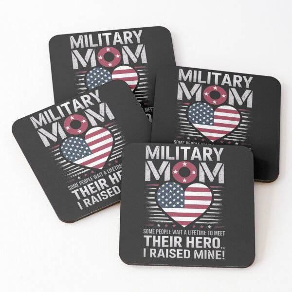 Item preview, Military Mom I Raised Hero USA America American Armed Forces designed and sold by SztylishDesigns.