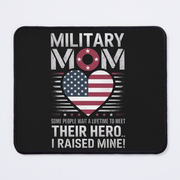 Item preview, Military Mom I Raised Hero USA America American Armed Forces designed and sold by SztylishDesigns.