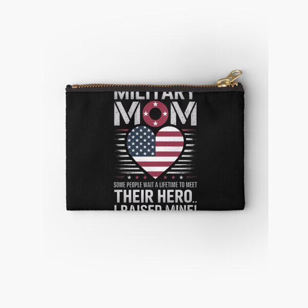 Item preview, Military Mom I Raised Hero USA America American Armed Forces designed and sold by SztylishDesigns.