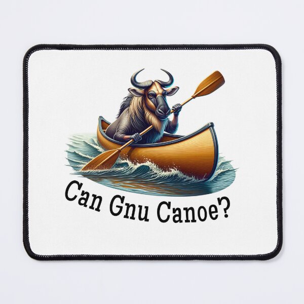 Item preview, Can Gnu Canoe?  designed and sold by absurditeestore.
