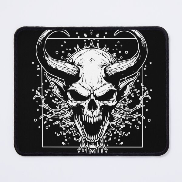 Item preview, Horned skull designed and sold by Brexmore3.