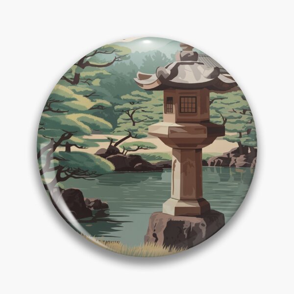 Item preview, Kanazawa Vintage Travel Poster designed and sold by TravelerRat.
