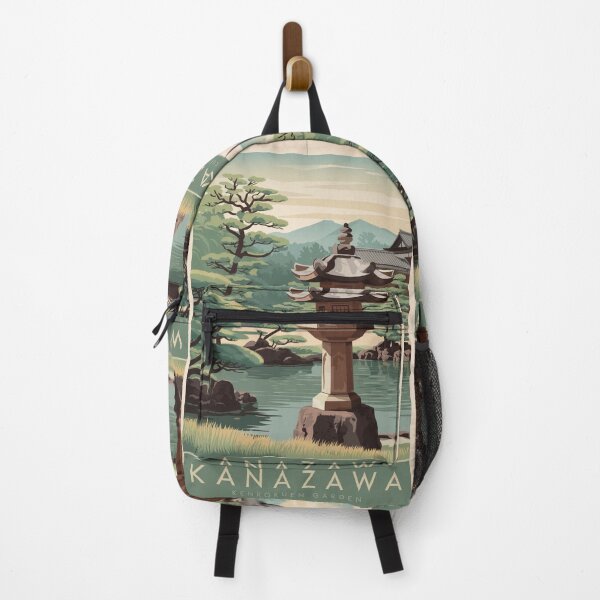 Item preview, Kanazawa Vintage Travel Poster designed and sold by TravelerRat.