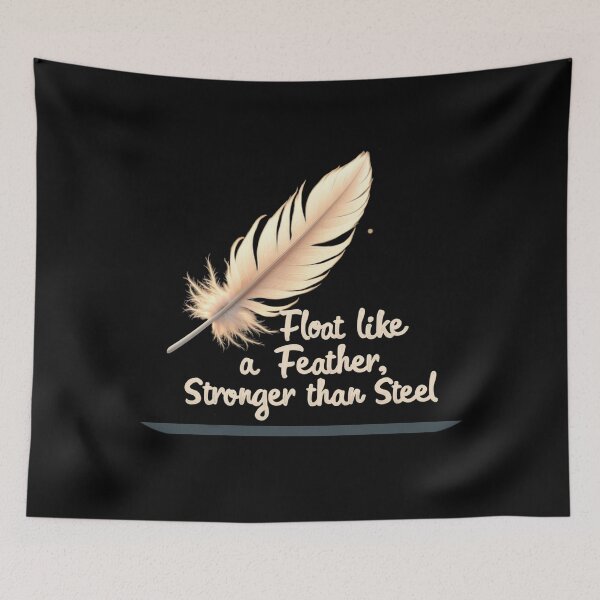 Item preview, Feather Light, Steel Strong - Shawshank Redemption Inspired designed and sold by PosiPrints.
