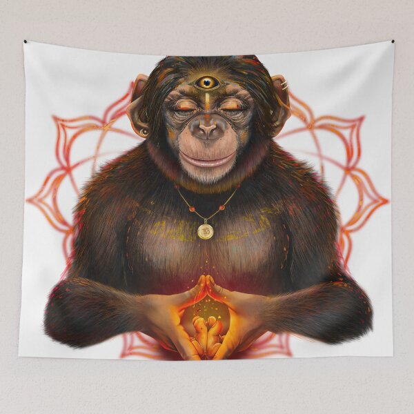 Item preview, Monkey mind - The Fire Element designed and sold by Op3n.
