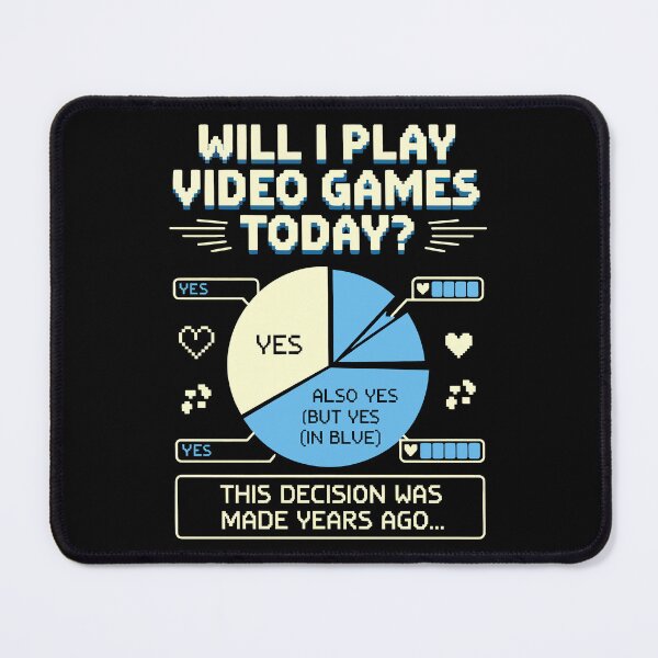 Item preview, Will I Play Video Games Today Gaming Is Life Play All Day designed and sold by BongsEmporium.