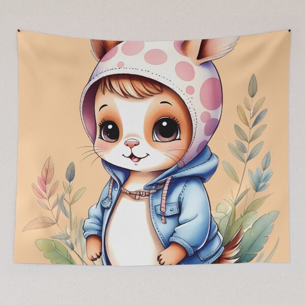 Item preview, cute animal designed and sold by aliraweb.