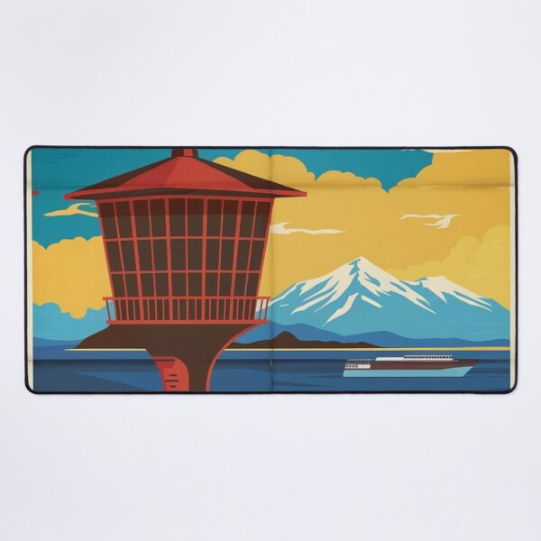 Aperçu de l'œuvre Affiche de voyage vintage de Kobe créée et vendue par TravelerRat.