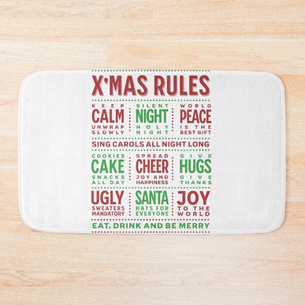 Item preview, Christmas Rules designed and sold by Rhu Creations.