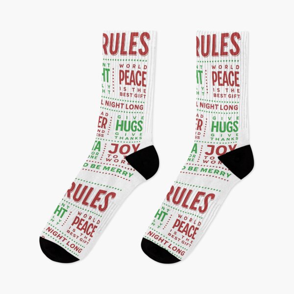 Item preview, Christmas Rules designed and sold by Rhu Creations.