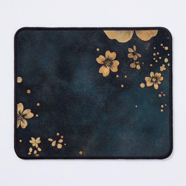 Item preview, Chic gold floral pattern designed and sold by MystiS.