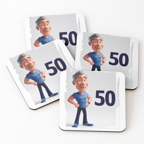 Item preview, Happy man in his 50 years designed and sold by ArtisticPen-art.