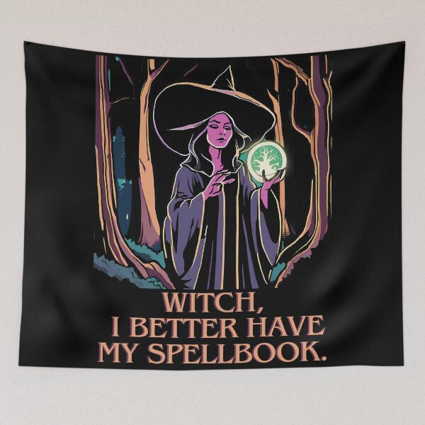 Item preview, Witch, I better have my spellbook. designed and sold by Dudiudi.