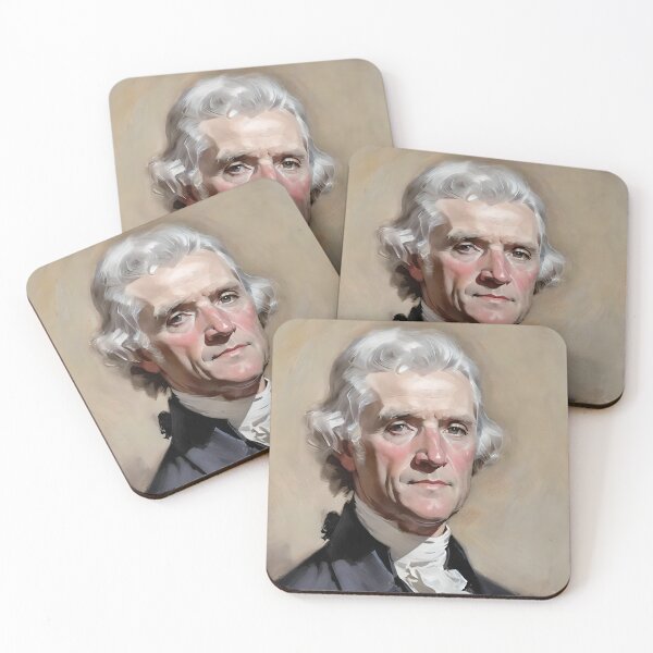 Item preview, Portrait Of Thomas Jefferson - U.S. Presidents Series designed and sold by Oldetimemercan.