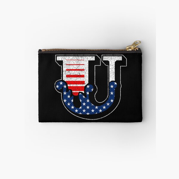 Item preview, U RETRO STYLE CAPITAL LETTER INITIAL T-SHIRT CLASSIC VINTAGE DISTRESSED STARS AND STRIPES AMERICAN USA FLAG AMERICA 4th JULY FONT LOGO TYPEFACE LETTERING TYPOGRAPHY MONOGRAM TEE designed and sold by prezziefactory.