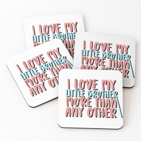 Item preview, I Love My Big Brother More Than Any Other – Sibling & Family Love Design – Brother Appreciation Gift designed and sold by sednalafandy79.