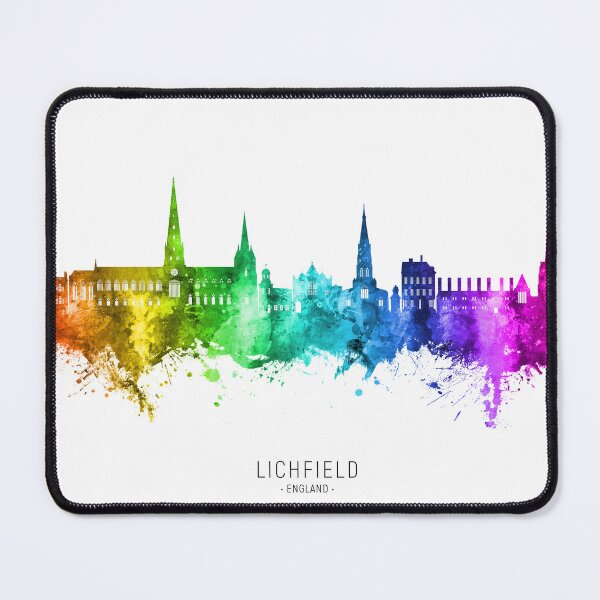 Item preview, Lichfield England Skyline designed and sold by ArtPrints.