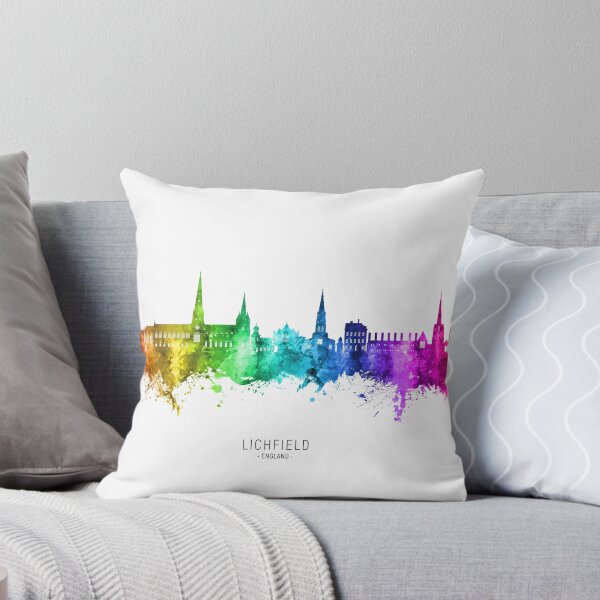 Artikelvorschau, Skyline von Lichfield, England entworfen und verkauft von ArtPrints.