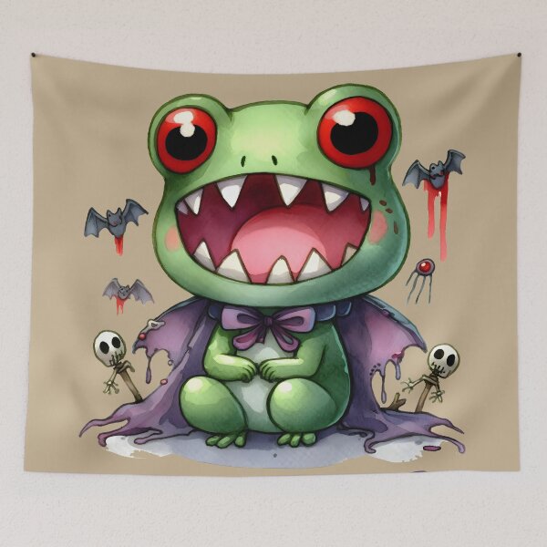 Item preview, scary frog designed and sold by aliraweb.