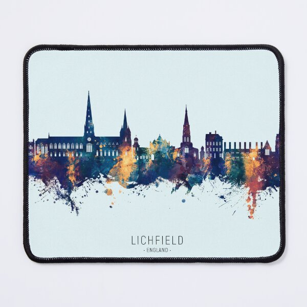 Item preview, Lichfield England Skyline designed and sold by ArtPrints.