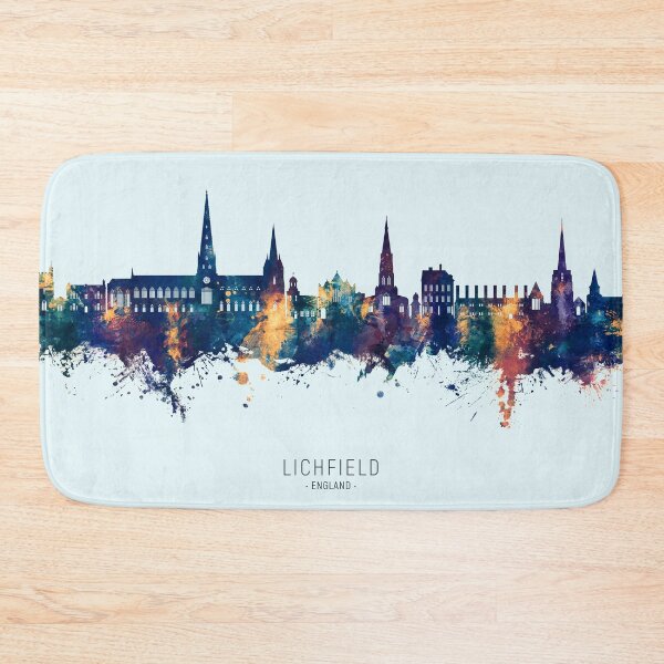Item preview, Lichfield England Skyline designed and sold by ArtPrints.