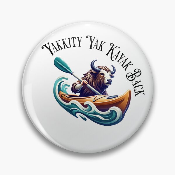 Artikelvorschau, Yakkity Yak Kayak Zurück entworfen und verkauft von absurditeestore.