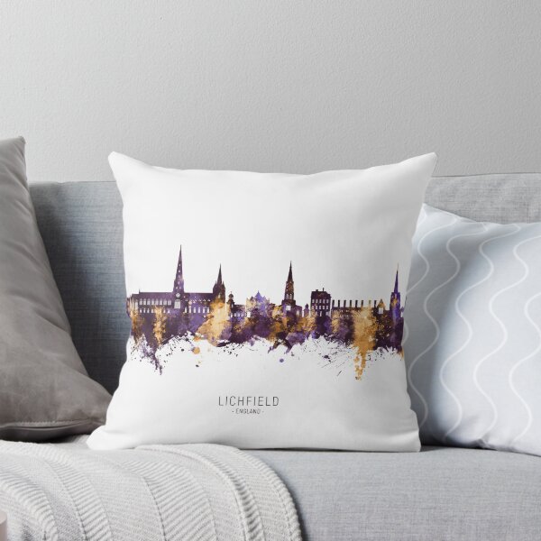 Artikelvorschau, Skyline von Lichfield, England entworfen und verkauft von ArtPrints.
