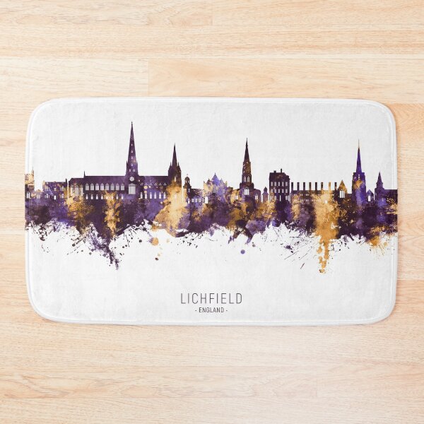 Item preview, Lichfield England Skyline designed and sold by ArtPrints.