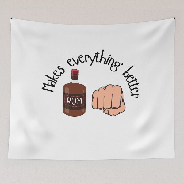 Item preview, Rum Punch makes everything better Pictograph designed and sold by KrisantoArts.