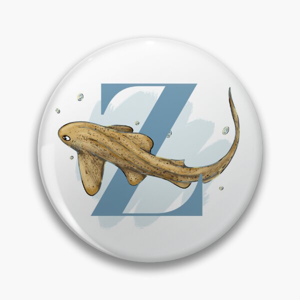 Item preview, Z is for Zebra shark designed and sold by didelphis-.