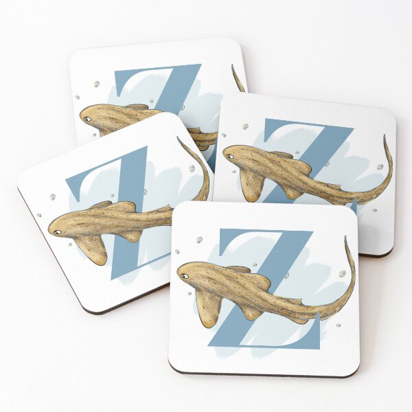 Item preview, Z is for Zebra shark designed and sold by didelphis-.