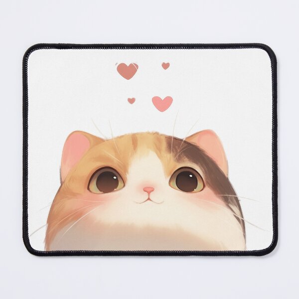 Item preview, Chubby Cat's Heartfelt Gaze designed and sold by The Deep Studio.