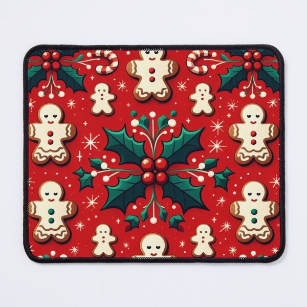 Item preview, Gingerbread and Mistletoe Pattern designed and sold by Simplybe1.