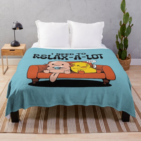 Item preview, I Need To Relaxalotl Duck Violence by Tobe Fonseca designed and sold by Tobe Fonseca®.