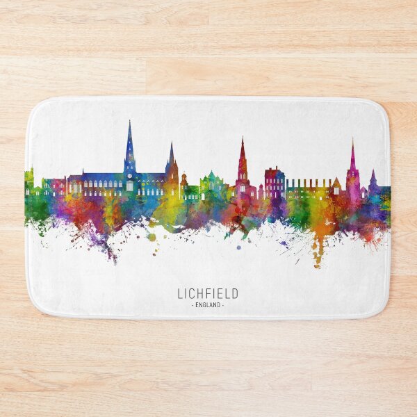 Item preview, Lichfield England Skyline designed and sold by ArtPrints.
