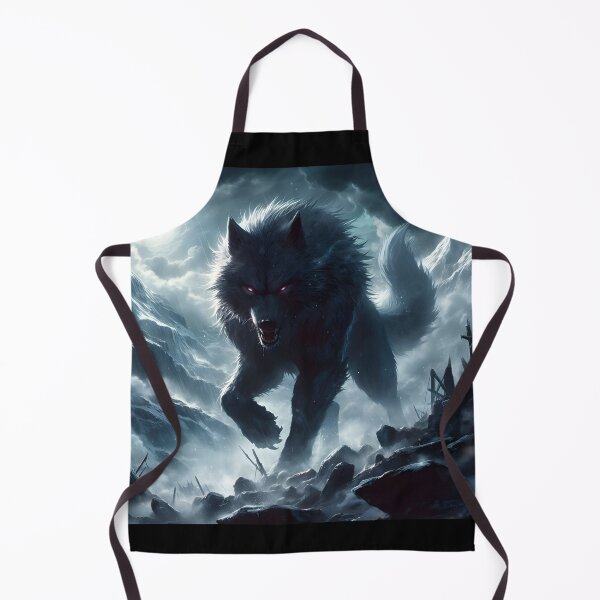 Item preview, Fenrir O Lobo Nordico Gigante designed and sold by GalleryBrisArt.