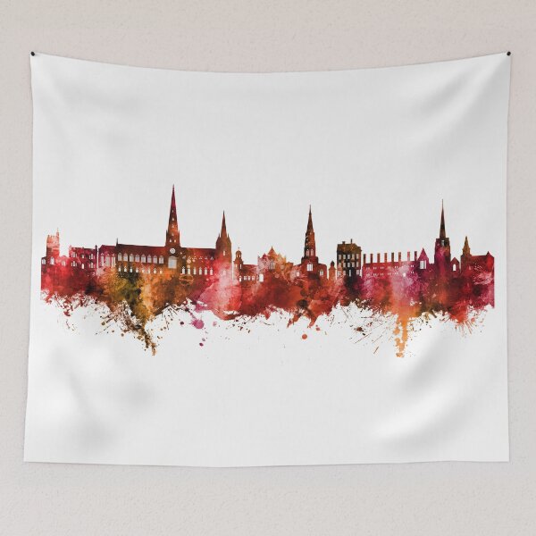 Item preview, Lichfield England Skyline designed and sold by ArtPrints.