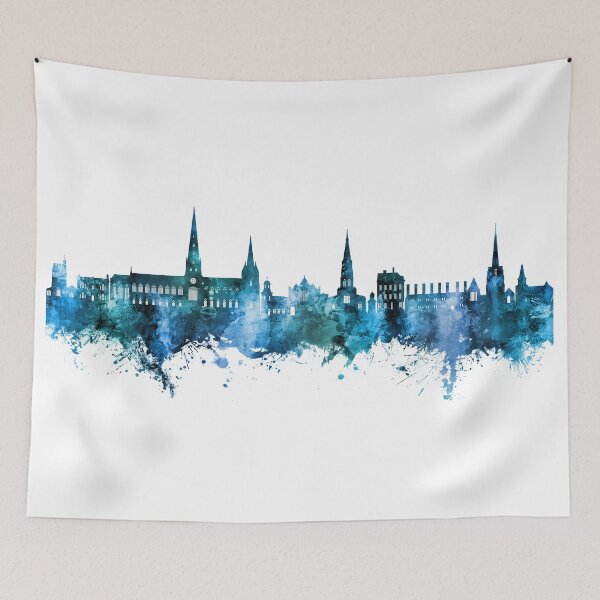 Item preview, Lichfield England Skyline designed and sold by ArtPrints.