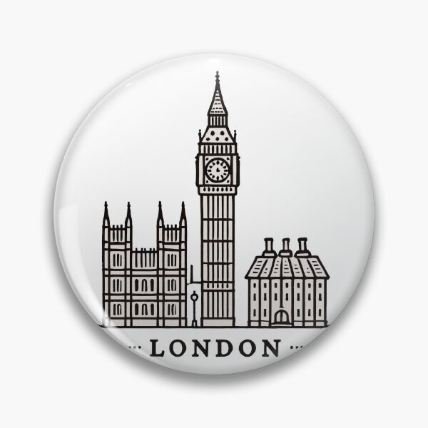 Artikelvorschau, Big Ben und Elizabeth Tower entworfen und verkauft von Angry Swan Designs.