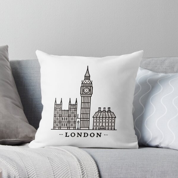 Artikelvorschau, Big Ben und Elizabeth Tower entworfen und verkauft von Angry Swan Designs.