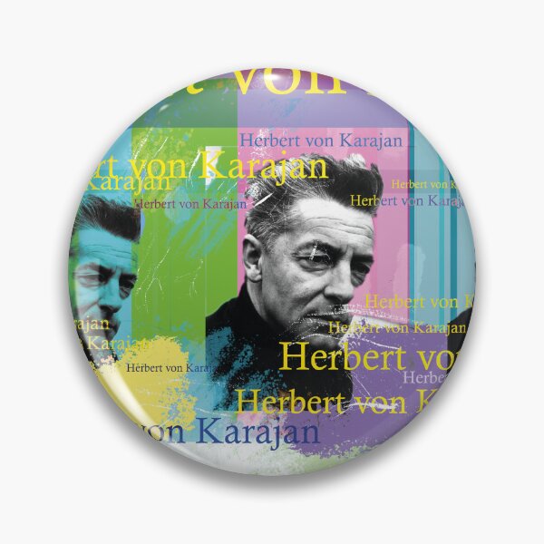 Item preview, Herbert von Karajan Portrait designed and sold by Mauswohn.